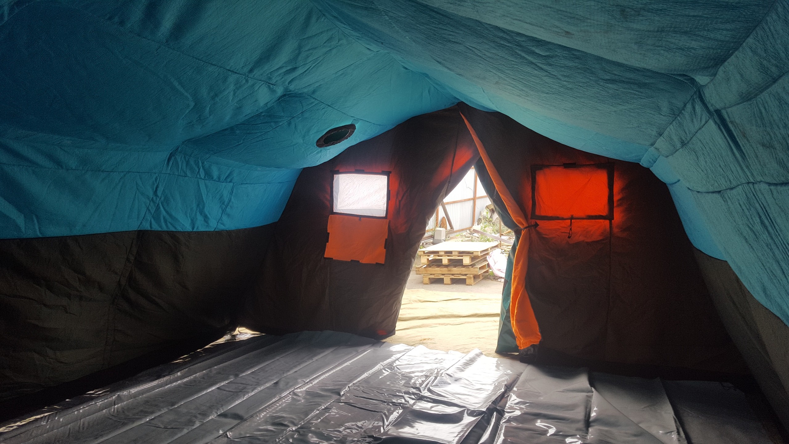 Армейская каркасная палатка ЧС-25