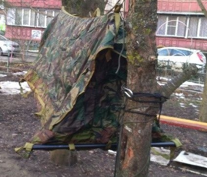 Гамак армейский