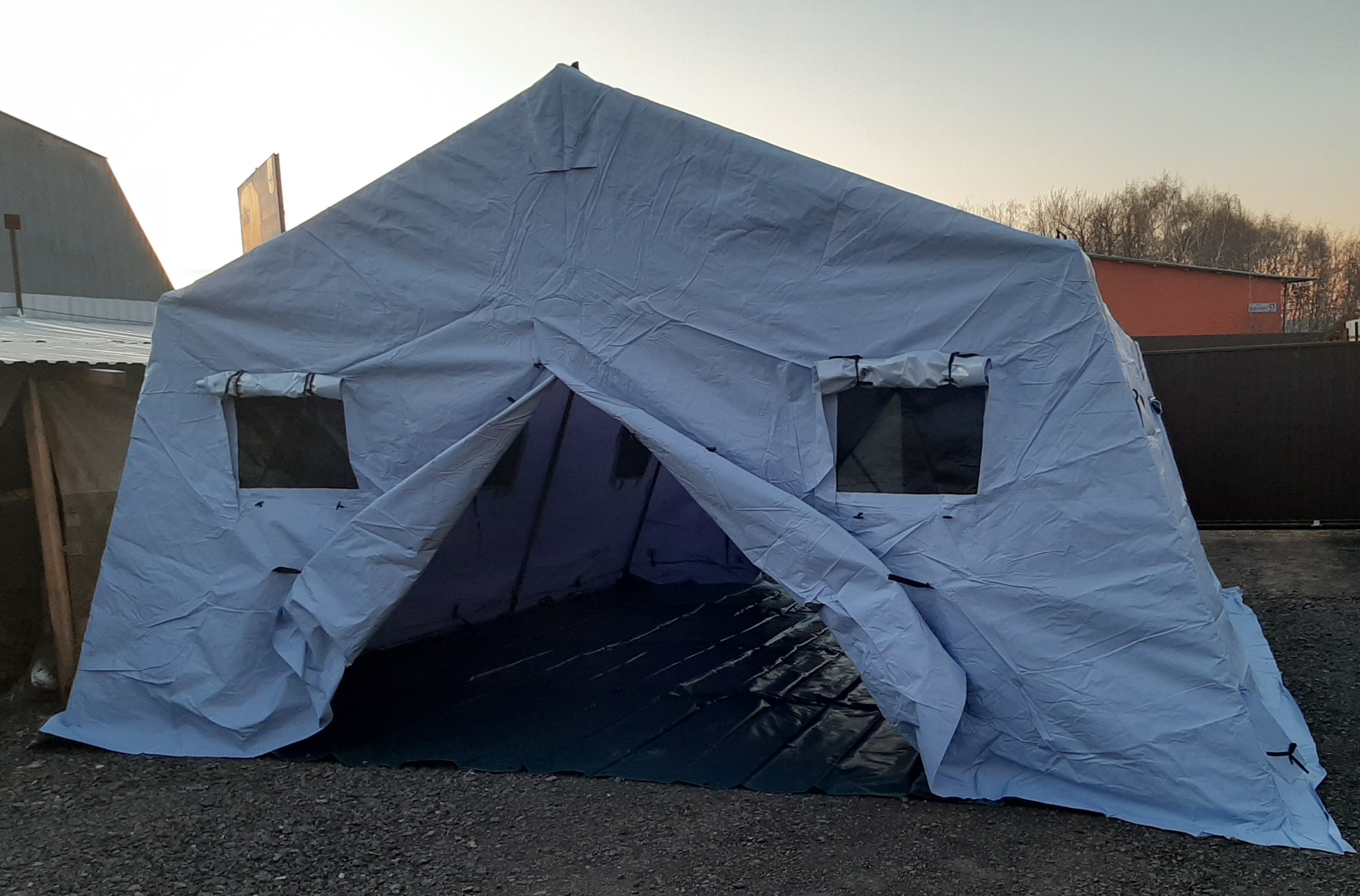 Армейская каркасная палатка «Памир-30»