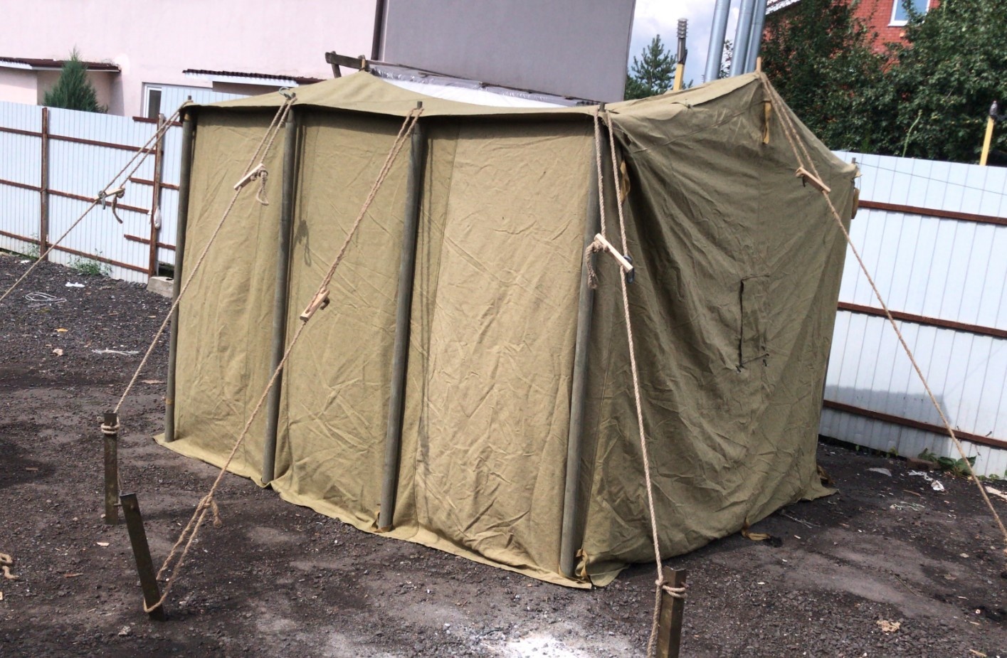 Палатка «Гарнизон-6» брезентовая