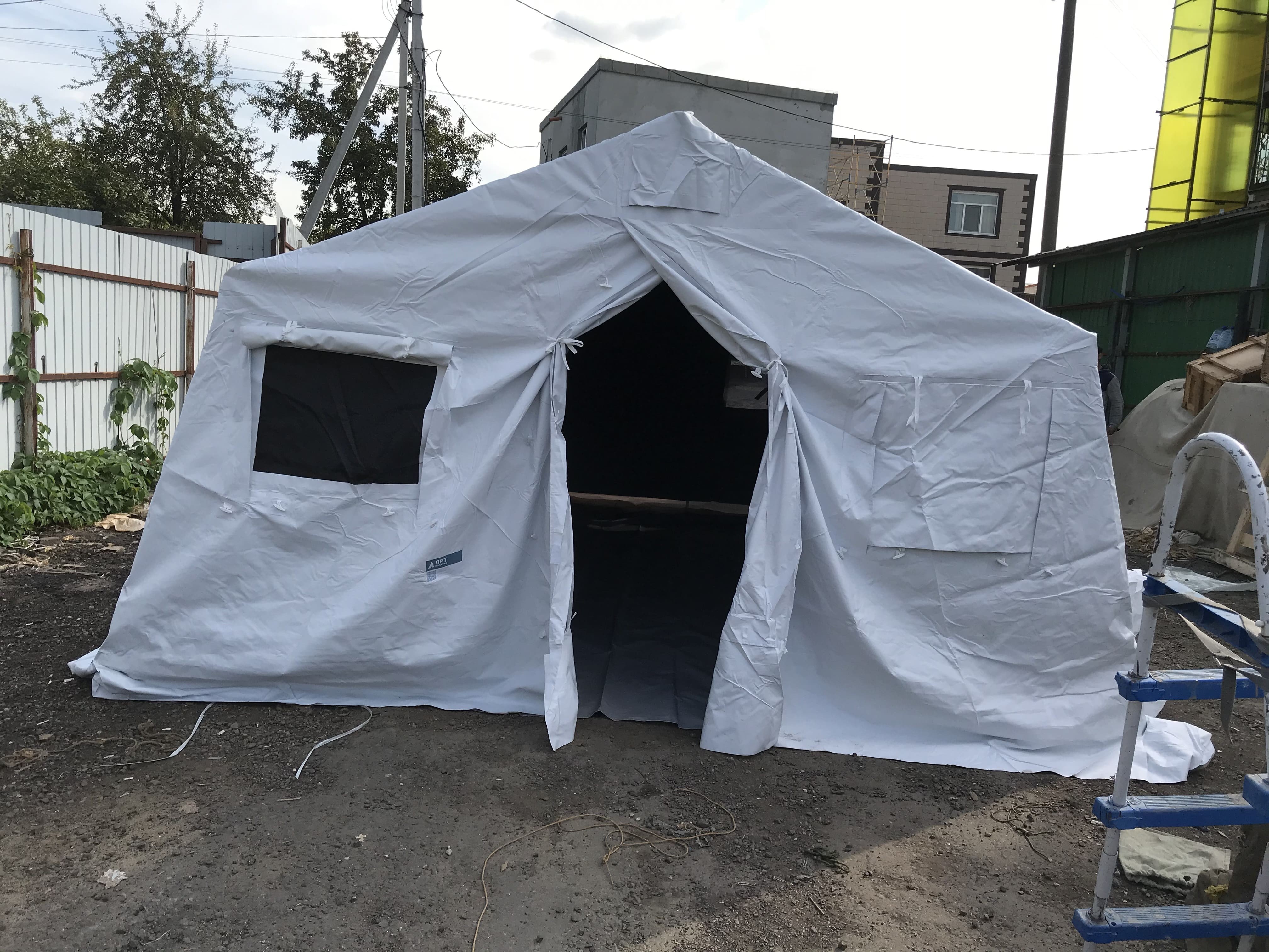 Армейская каркасная палатка М-10