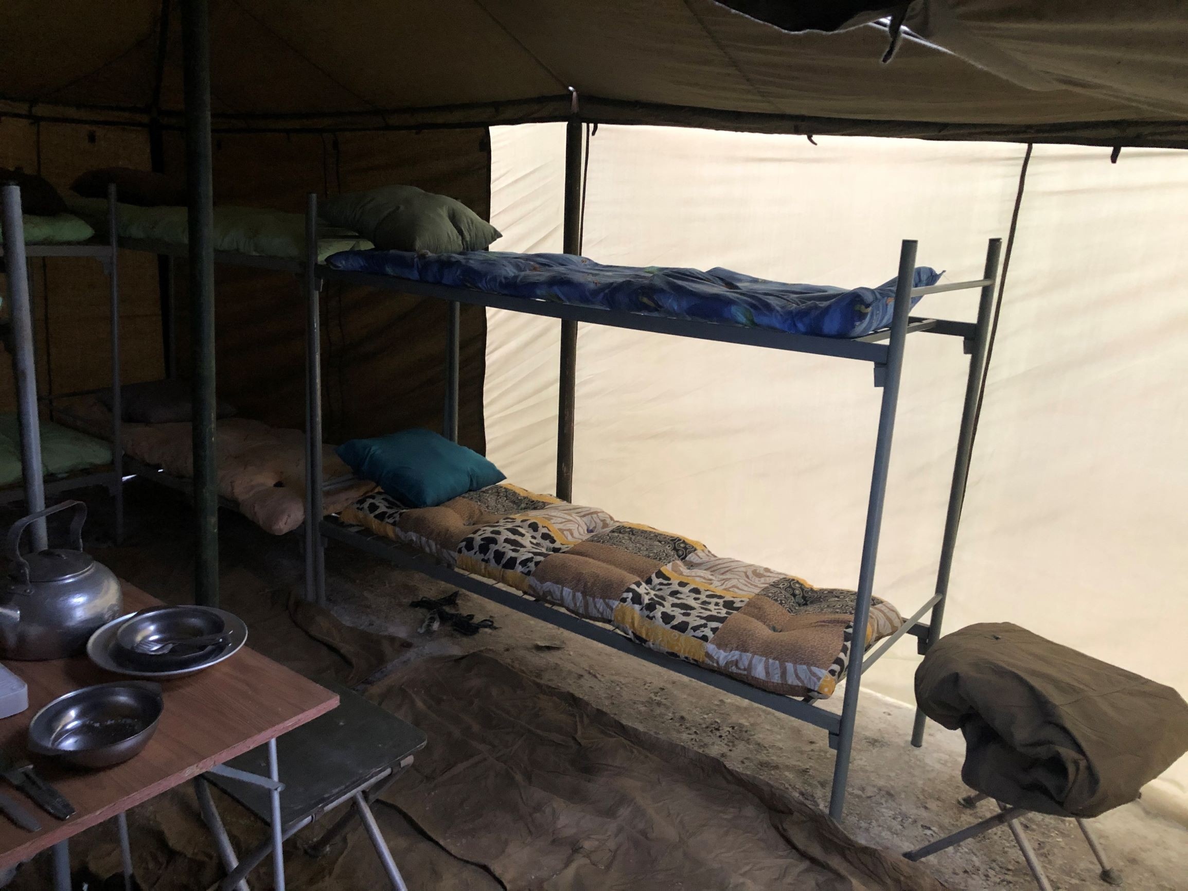 Палатка «Гарнизон-8» комбинированная